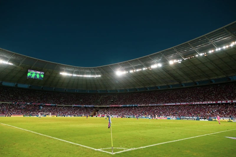 Arena Castelão lidera, junto ao Maracanã, número de partidas oficiais em estádios do Brasil