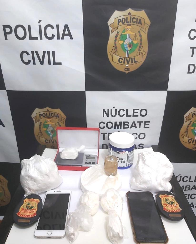 Drogas avaliadas em R$ 30 mil  reais são apreendidas pela Polícia Civil em Juazeiro do Norte-CE