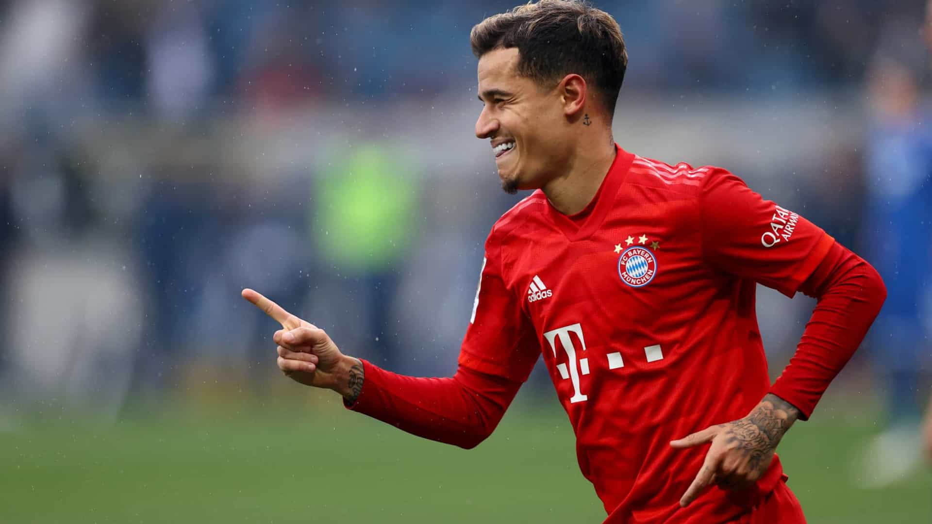 Livre das dores no tornozelo, Philippe Coutinho treina no Bayern