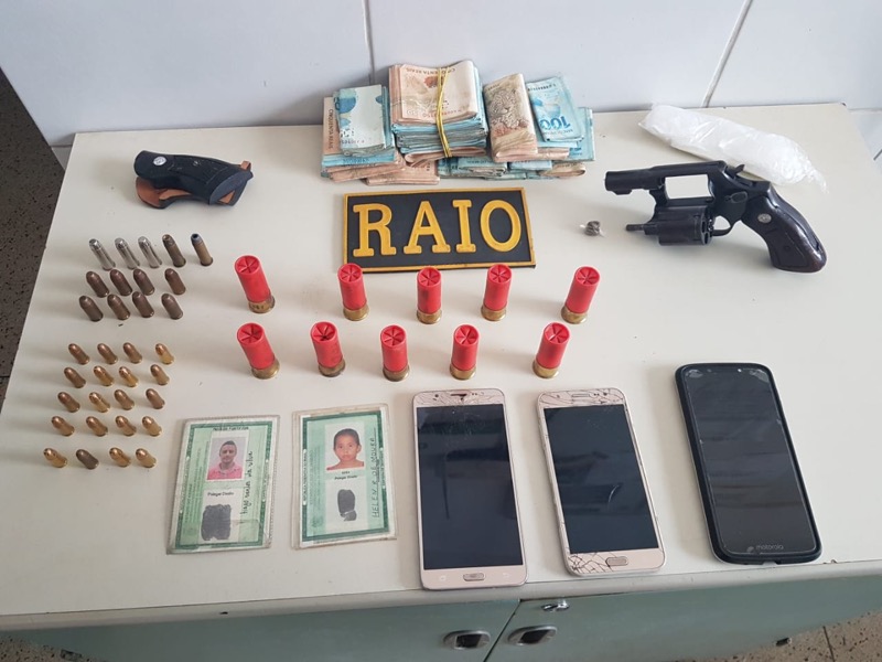 BPRAIO apreende quatro armas de fogo nas cidades de Barbalha, Juazeiro do Norte e Crato-CE