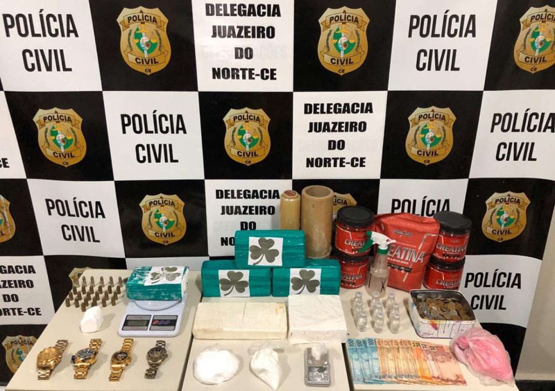 NCTD da Polícia Civil prende paulistas e fecha laboratório de drogas em Juazeiro do Norte