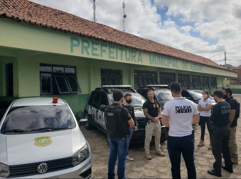 Cariri: polícia civil realiza operação contra esquemas de corrupção