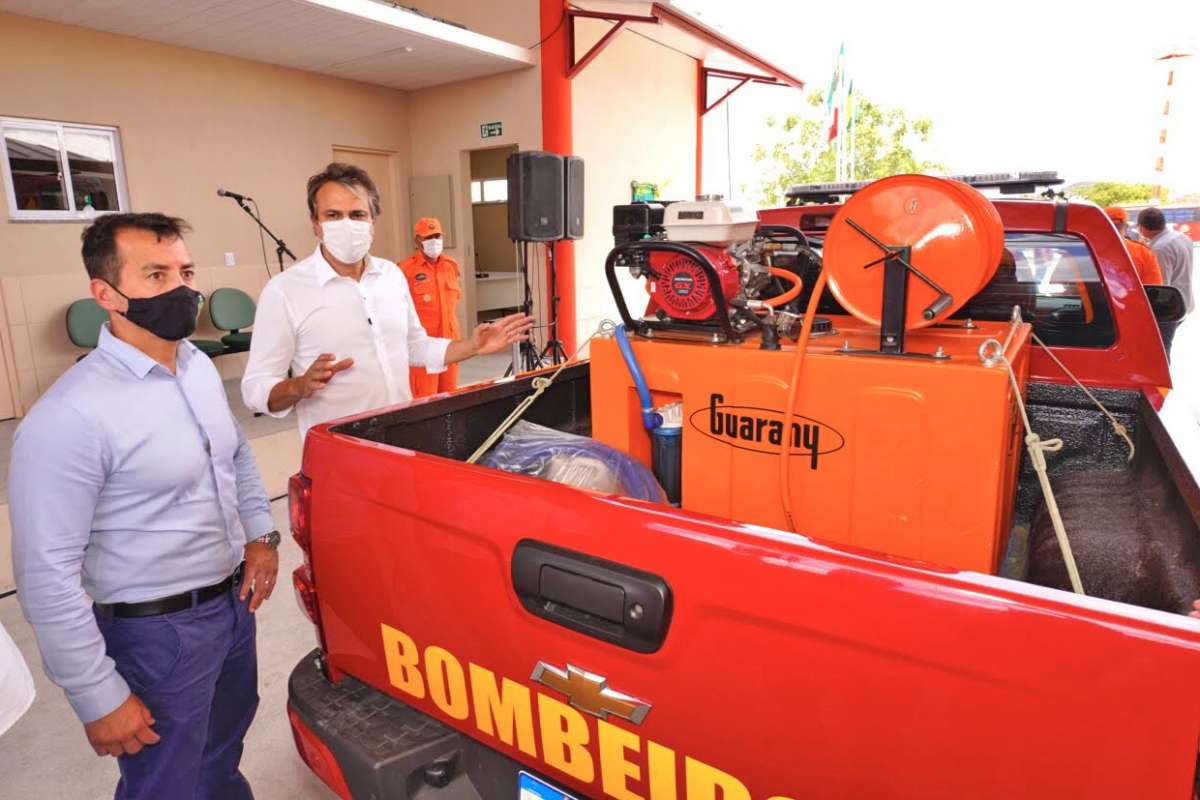 Inaugurado em Quixadá o 1º Batalhão de Combate a Incêndio Florestal do Ceará