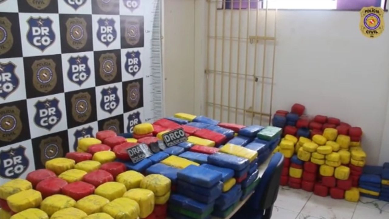 Chefe de facção é preso com 600 kg de cocaína e crack em operação da Polícia Civil