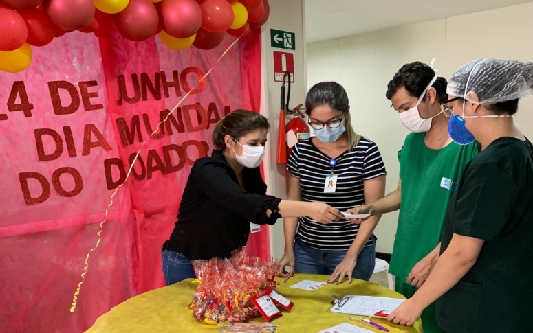 Helv realiza programação para homenagear doadores de sangue e incentivar novos voluntários