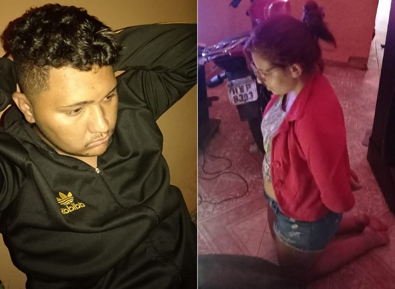 Casal acusado de praticar roubos em Juazeiro do Norte é preso pela polícia