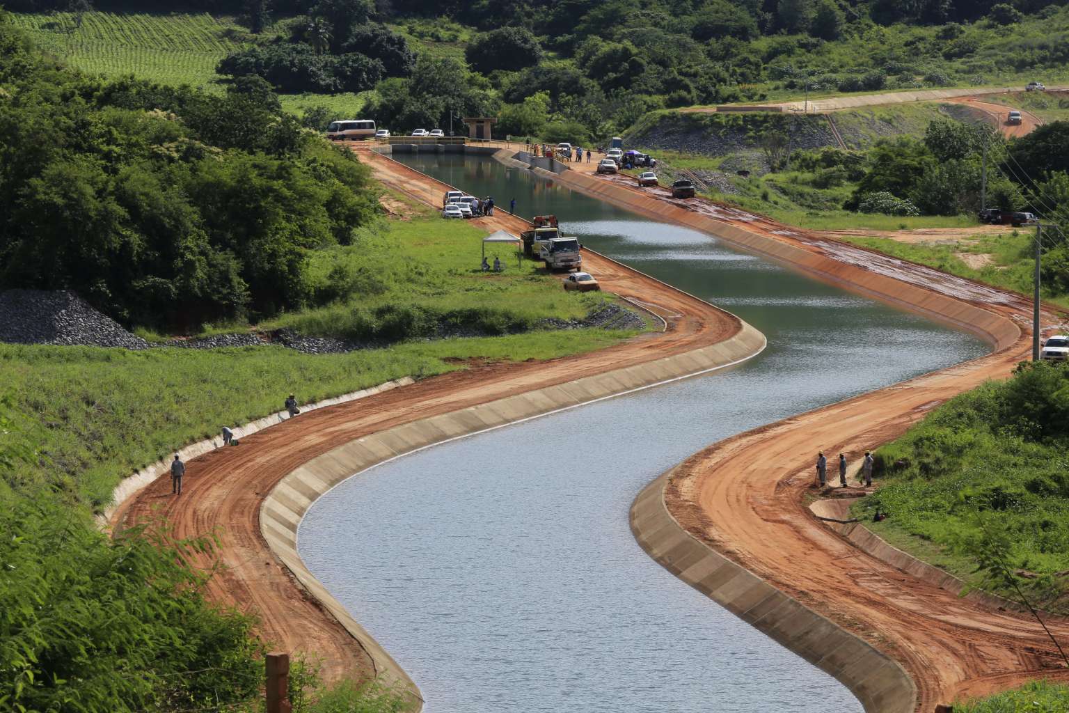 Obras do Cinturão das Águas recebem aporte financeiro para dar continuidade ao projeto no Cariri