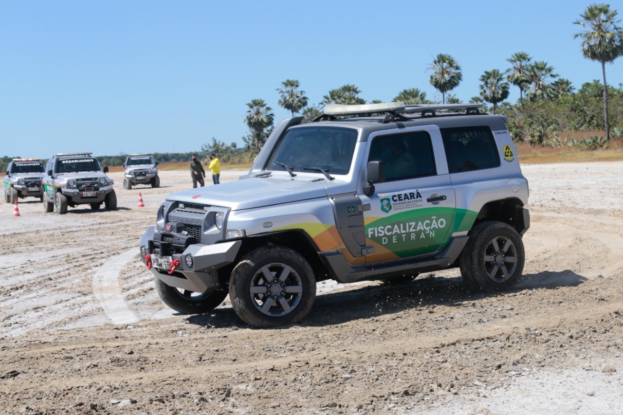 Detran-CE realiza mais um ciclo de capacitação para agentes de trânsito conduzirem veículos off-road