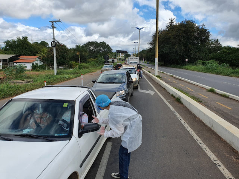 Secretaria de Saúde do Crato implementa barreira sanitária na rodoviária, nesta sexta-feira (13)