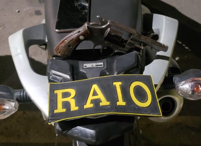 BPRAIO do Crato recupera duas motos roubadas e apreende duas armas em menos de 10 minutos