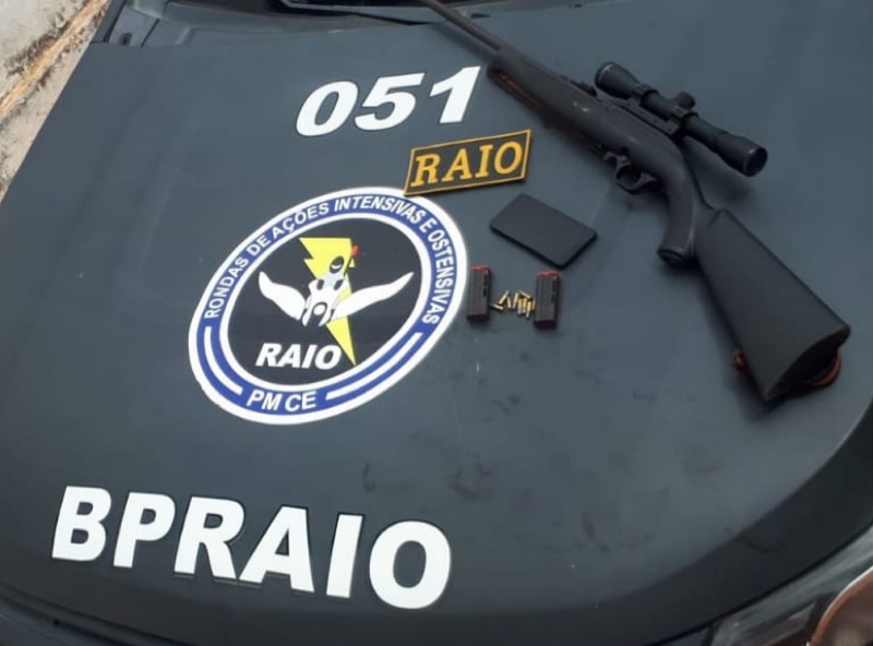 BPRAIO fecha o cerco contra porte ilegal de armas no Crato