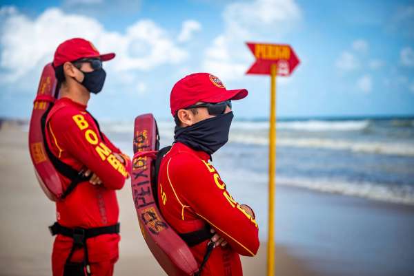 Corpo de Bombeiros resgatou mais de 600 banhistas durante 2021