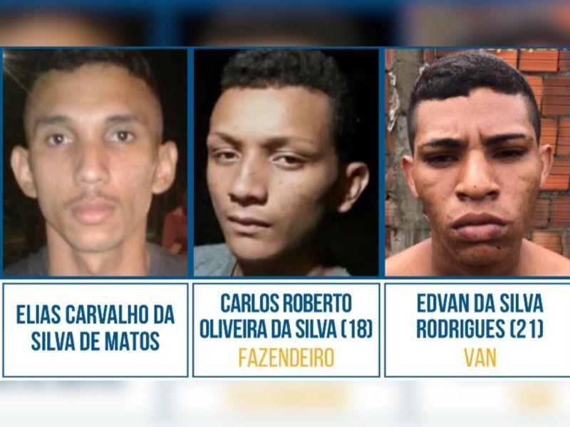 Polícia Civil divulga fotos e nomes de foragidos da Justiça suspeitos de envolvimento na morte de escrivão da PC-CE em Caucaia