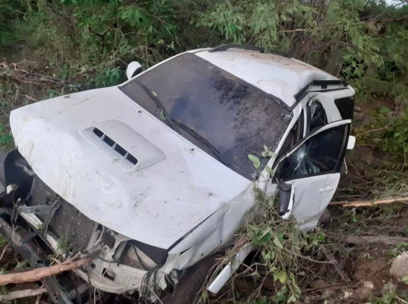 Prefeito de Saboeiro sofre acidente em rodovia no Ceará