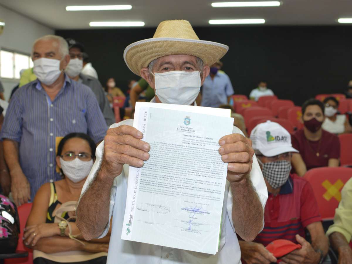 Em 2021, 8.062 agricultores familiares receberam o título definitivo da terra