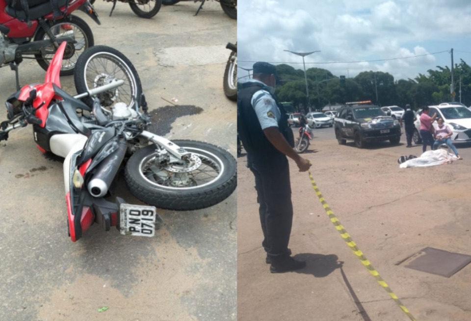 Homem morre após HB20 colidir com sua moto na rotatória do Crajubar, em Juazeiro