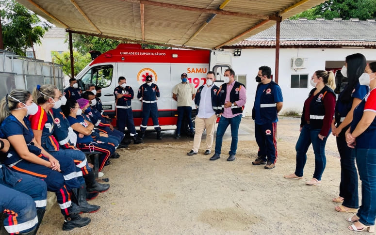 Três novas ambulâncias vão qualificar o atendimento do Samu Ceará no Cariri