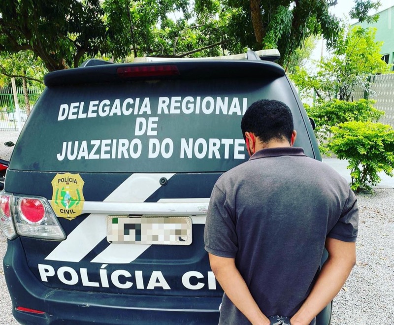 Foragido da Justiça de São Paulo é preso pela Polícia Civil em Juazeiro do Norte