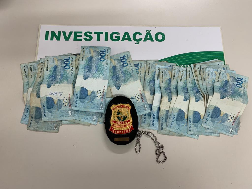 Crato: homem é preso pela Polícia Civil após furtar R$ 4,3 mil de depósito de reciclagem