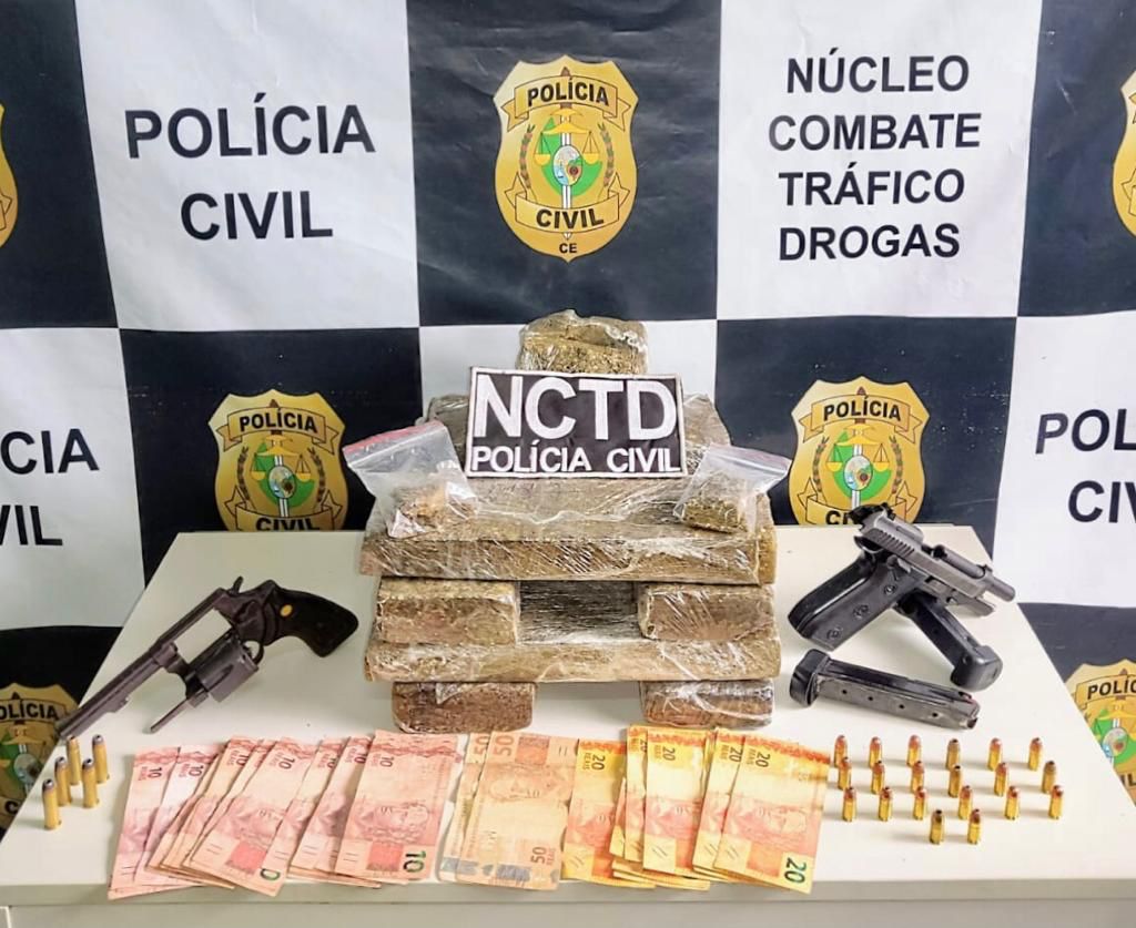 Traficante foragido da Justiça de Alagoas é preso pela Polícia Civil em Juazeiro do Norte