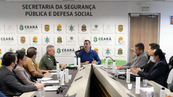 Ceará: SSPDS reúne chefes de vinculadas para fortalecer estratégias de combate à criminalidade