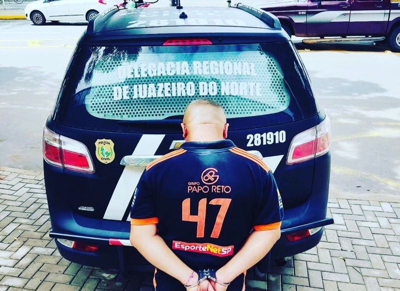 Homem é preso pela Polícia Civil suspeito de integrar facção criminosa em Juazeiro do Norte