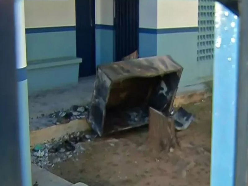 Creche do Crato é incendiada em ato de vandalismo