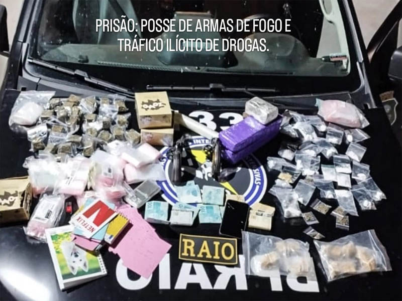 Sete armas de fogo e drogas são retiradas de circulação em Missão Velha neste final de semana