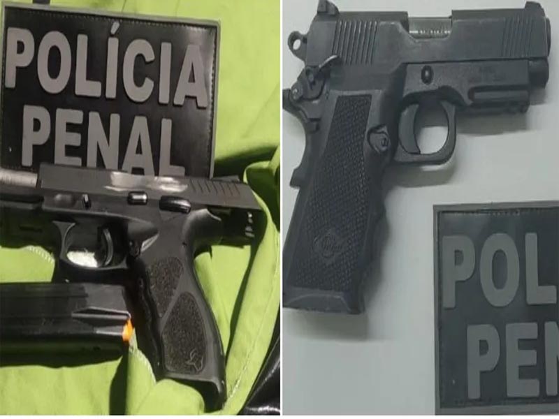 Armas são furtadas de alojamento da polícia penitenciária em presídio no Ceará