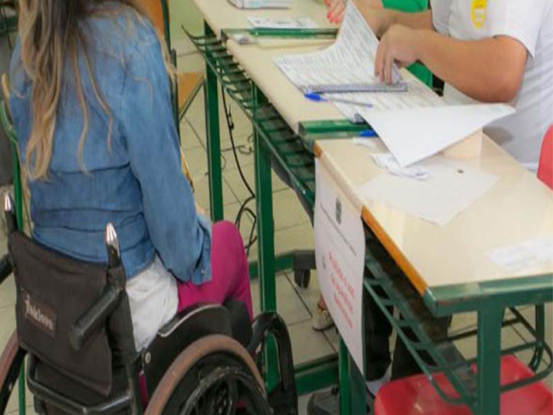 Faltam 11 dias: 163 mil seções com acessibilidade estão prontas para receber 1,2 milhão de eleitores com deficiência