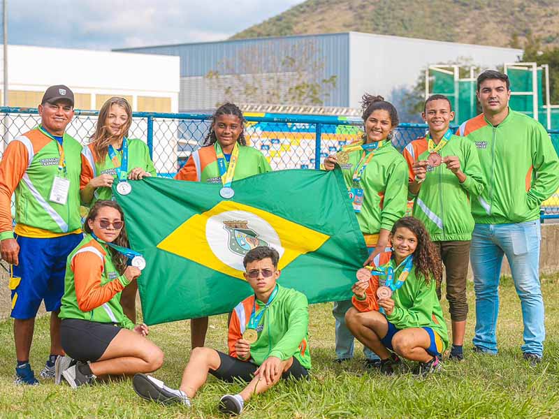 Delegação do Ceará conquista 48 medalhas nos JEB’s