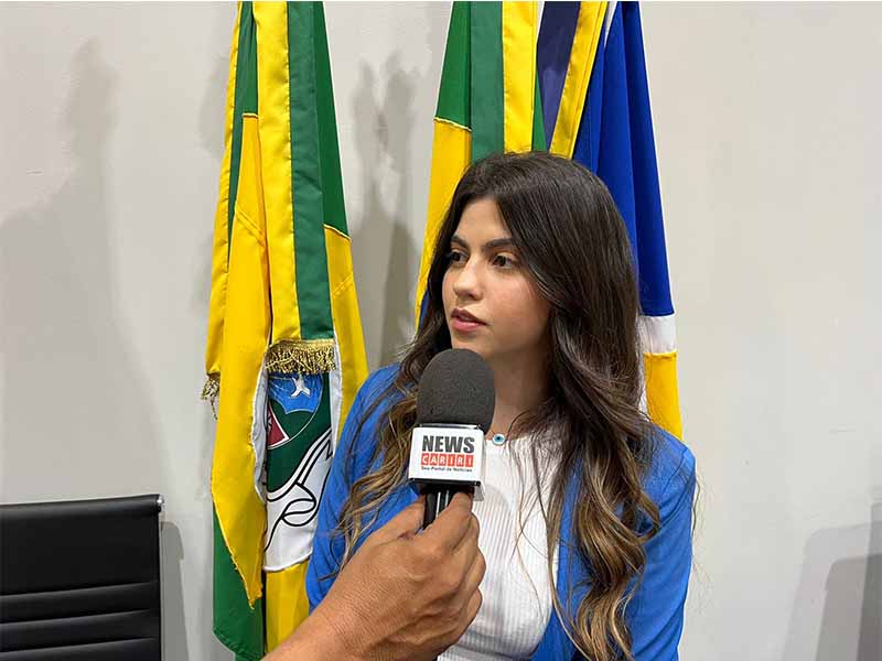 Vídeo: Eleita presidente da Câmara, Dra. Yanny fala com exclusividade ao News Cariri