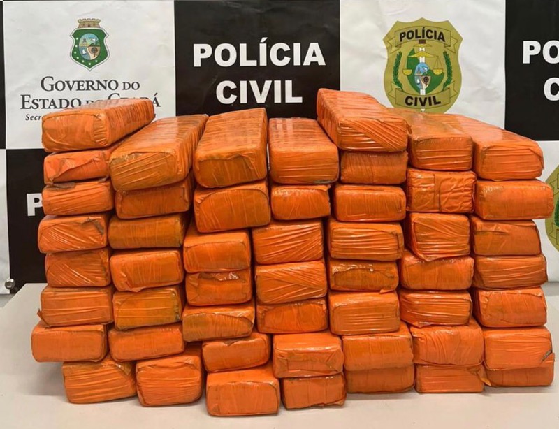 Polícia Civil apreende 30 quilos de maconha na divisa entre o Ceará e Pernambuco