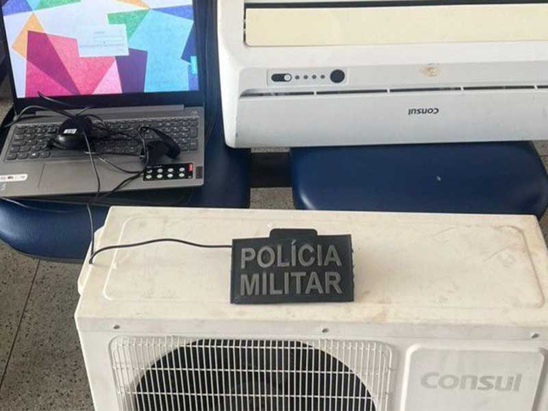 Dupla invade posto de saúde e furta ar-condicionado e notebook em Juazeiro do Norte