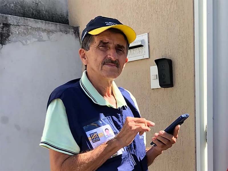 Recenseador de 73 anos é o mais velho em atuação no Ceará: ‘quando estou sem fazer nada, sofro’