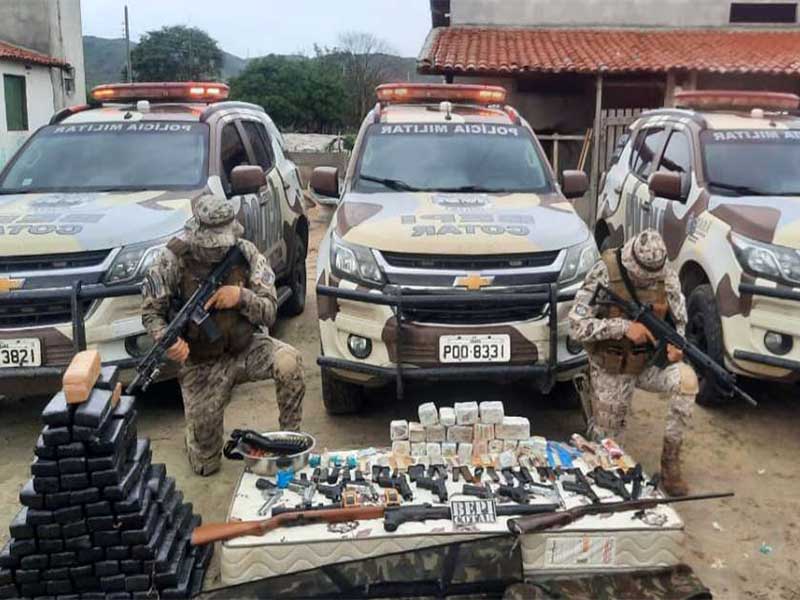 6.317 armas de fogo foram apreendidas pelas Forças de Segurança do Ceará em 2022