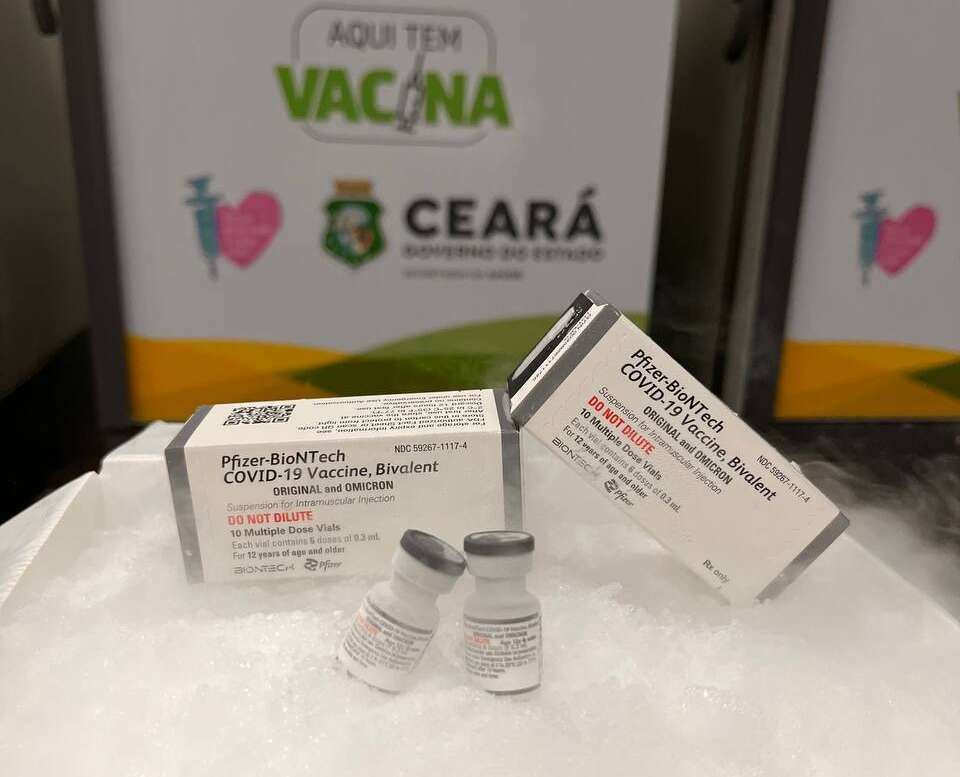 Ceará começa a aplicar vacina bivalente dia 27 de fevereiro