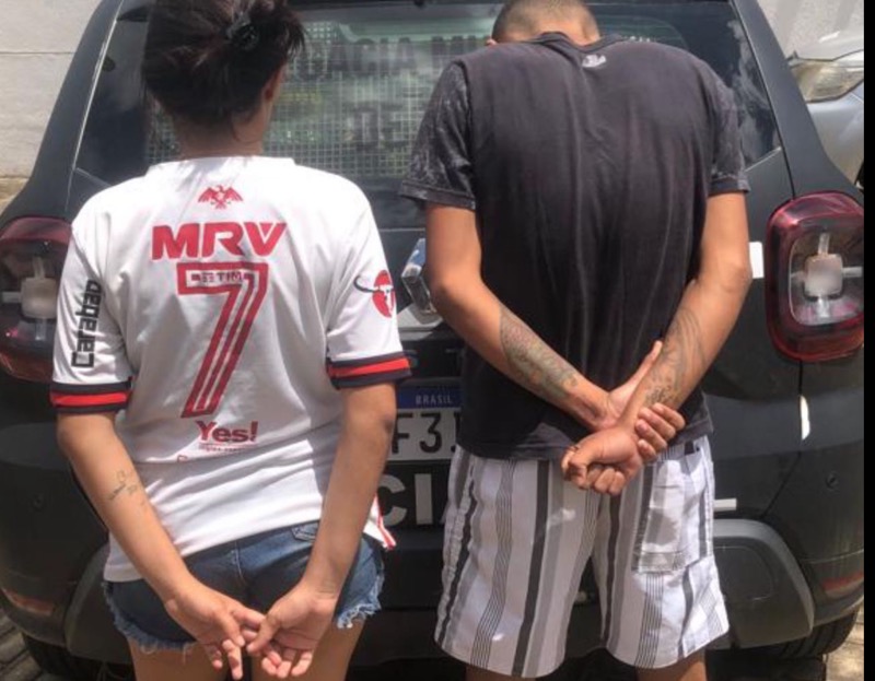 Polícia Civil captura casal suspeito de participação em morte de mulher no Crato