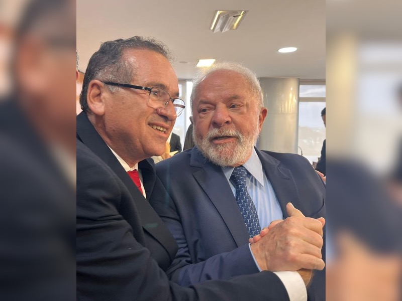 Prefeito Zé Ailton é prestigiado pelo Presidente Lula e o Ministro da Educação, Camilo Santana