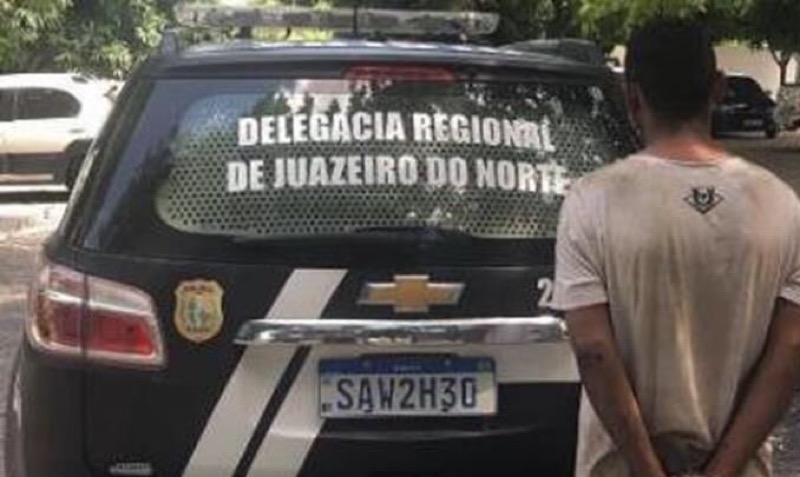 Assaltante de comércios é preso pela Polícia Civil em Juazeiro do Norte