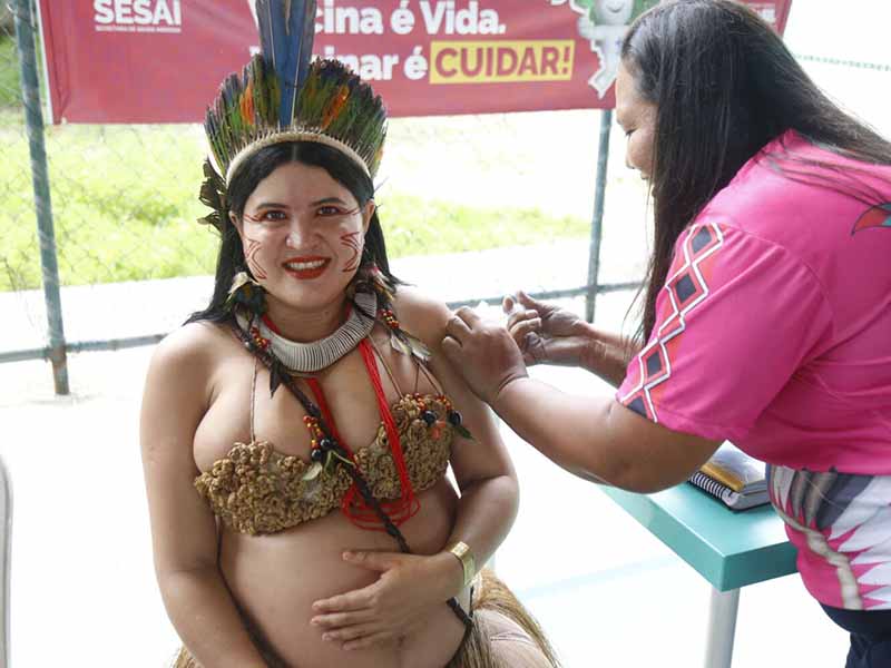 Campanha nacional intensifica cobertura vacinal dos povos indígenas no Ceará