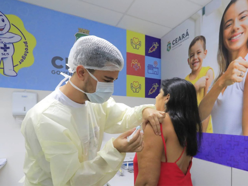 Ceará alcança a maior cobertura vacinal contra a gripe no País; campanha segue até 31 de maio