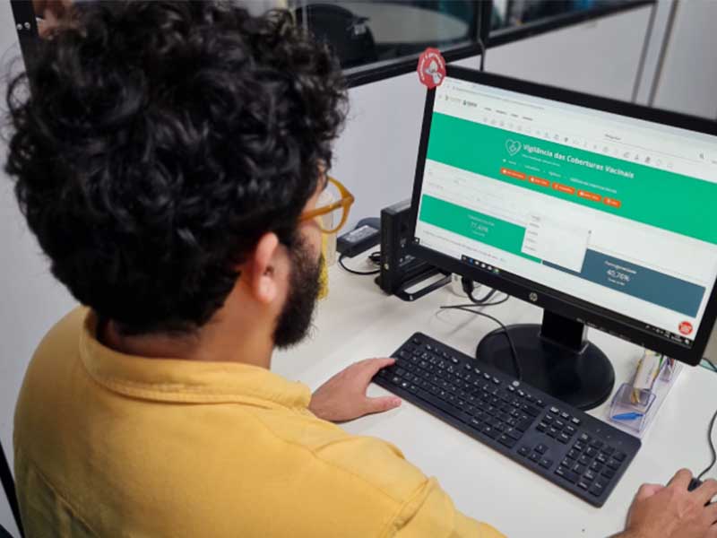 Saúde do Ceará lança novo painel no IntegraSUS para monitoramento da cobertura vacinal