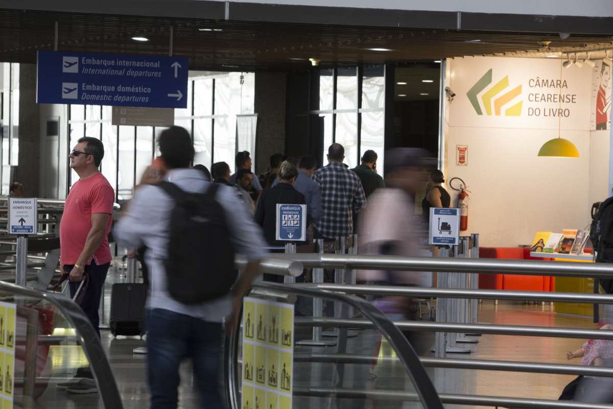 Movimentação de passageiros internacionais no Aeroporto Pinto Martins cresce 76,19%