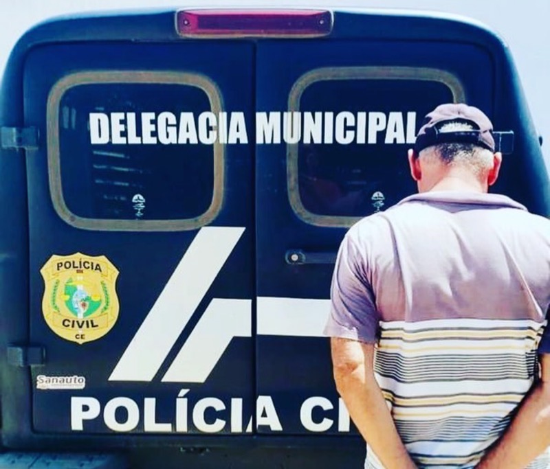 Idoso condenado por matar o próprio filho é preso pela Polícia Civil no Crato