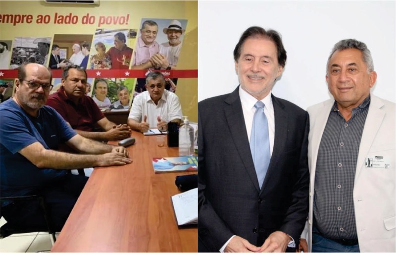 Prefeito e presidente da Câmara de Jardim começam a discutir sucessão de 2024