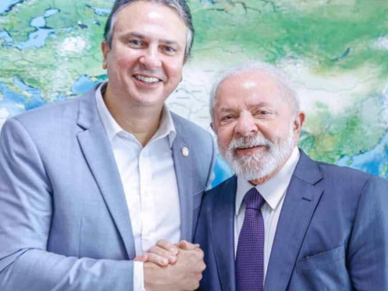 Lula e Camilo participarão de cerimônia no Parque de Exposições do Crato; veja detalhes