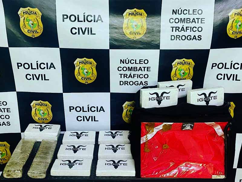 Polícia Civil prende homem em posse de quase 14 kg de entorpecentes em Juazeiro do Norte