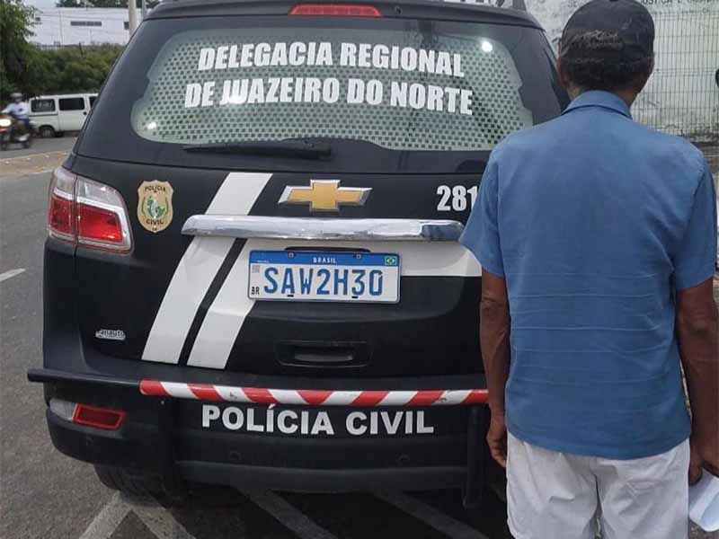 Homem que matou a própria sogra em Farias Brito é preso pela Polícia Civil