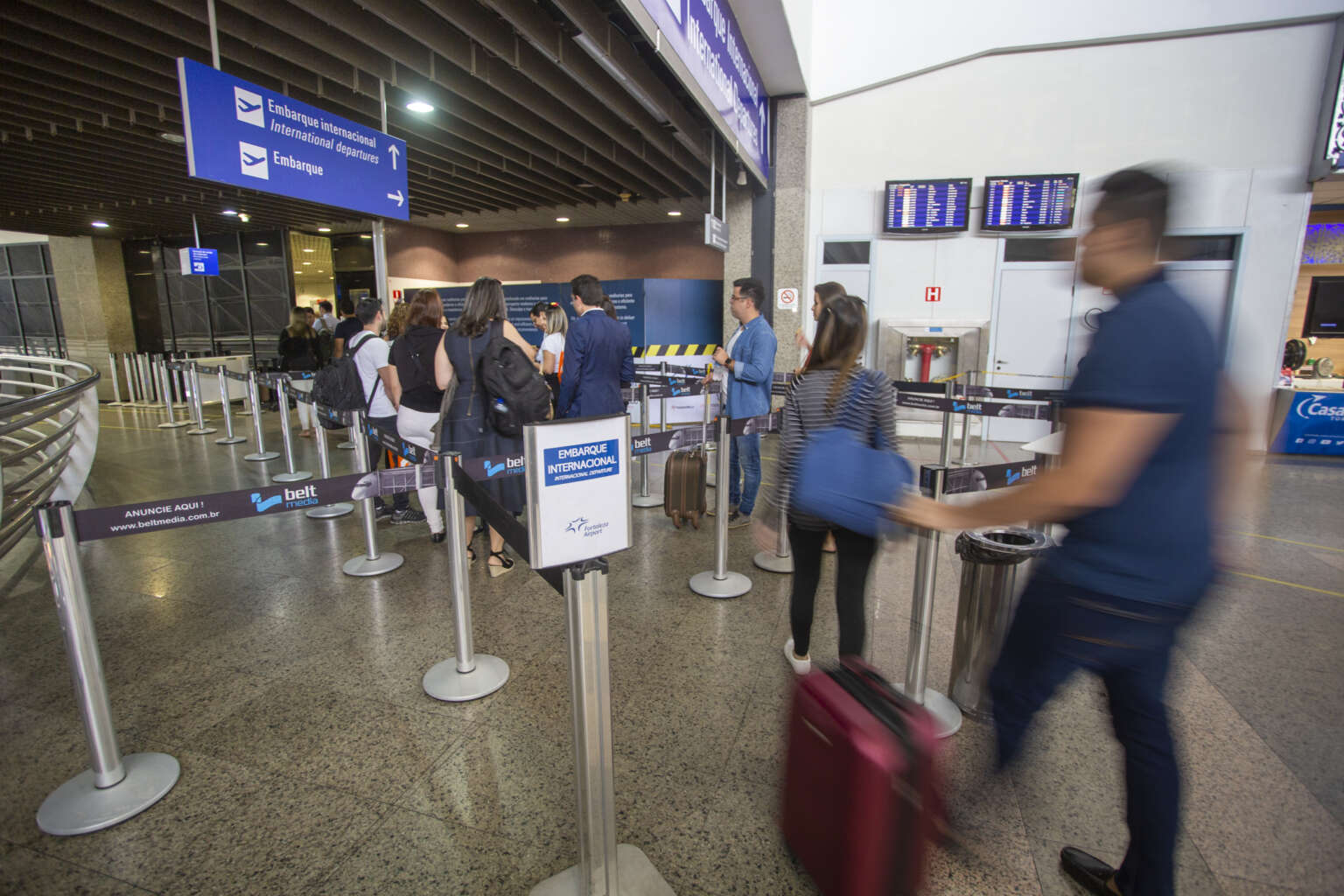 Fluxo aéreo internacional do Ceará cresce 37,98% no primeiro semestre de 2023